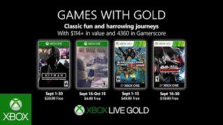 Games With Gold di settembre
