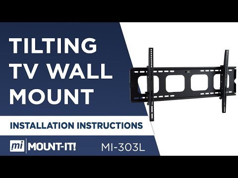 Tilting TV Wall Mount Bracket | Assembly (MI-303L)