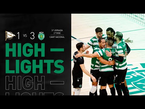 Voleibol | Resumo: SC Espinho x Sporting CP