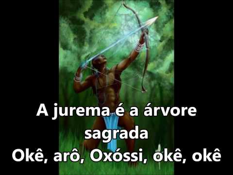 Oxossi "É quem manda nas bandas de meu coraçao" Mariene de Castro SUBTITULADO Y CON LETRA