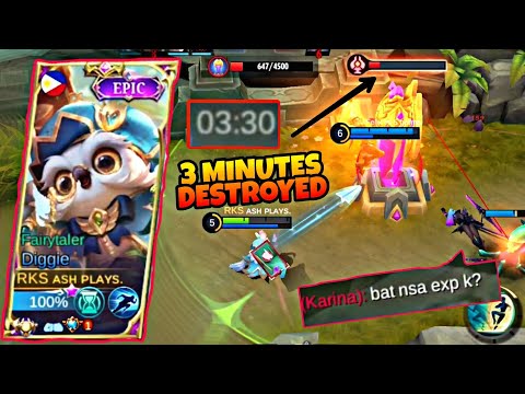 THE REASON WHY DIGGIE AND ALDOUS ARE BEST COMBO | Top 1 Global Secret Strategy - MLBB