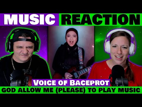 Voice of Baceprot - God Allow Me Please To Play Music REACTION @VoiceofBaceprot