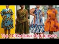 Top 100 Ankara Short Gown Styles For Ladies Ankara Shift Dresses 2026 Ankara Fashion Styles