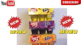 Fanta Flavored Snack Pack Jello