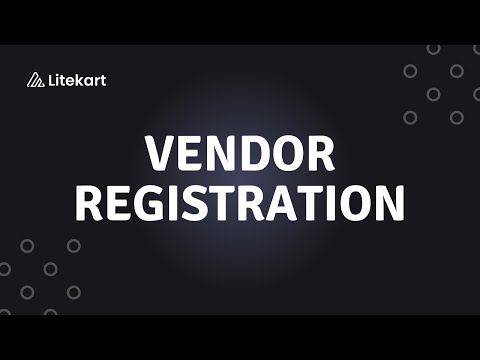 Litekart Vendor Onboarding Process