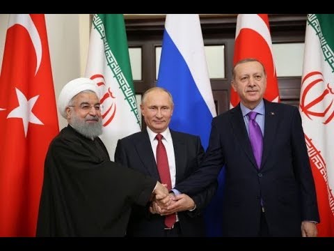 BREAKING Russia Turkey Iran control Syria excludes USA Kurds Israel in Syria Future April 2018 News Video