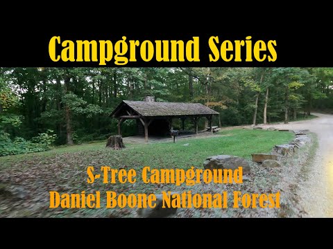 Camping in Kentucky | S-Tree Campground | Awesome Camp Daniel Boone National Forest