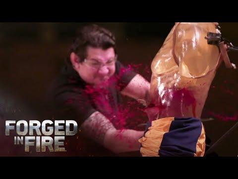 MASSIVE Zweihander Sword PULVERIZES the Final Round | Forged in Fire | History