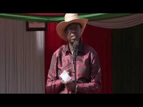 Uchumi ya kenya iko hali mahututi miaka tano ni kidogo Ndio ipone patieni Ruto miaka 10 Ndio aiponye