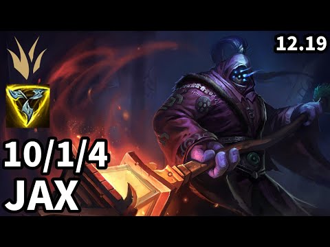 Jax Jungle vs Bel'Veth - Ranked Master - Patch KR 12.19