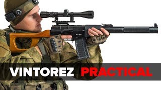 Laser tag equipment - Sniper rifle "Vintorez"