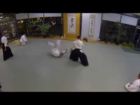 Aikido Kokyu Nage (big, open expression) - Berin Mackenzie - Aikido Kenkyukai International (AKI)