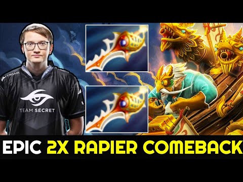 MATUMBAMAN Double Rapier Gyrocopter - Epic Comeback Hard Game 7.25 Dota 2