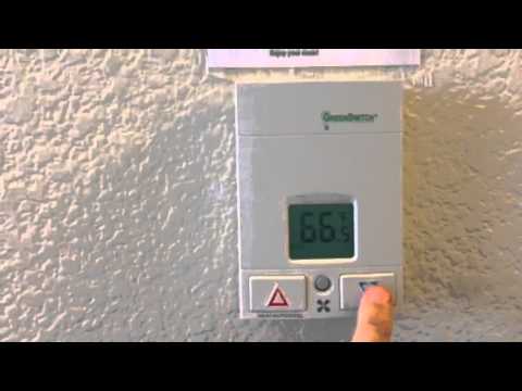 Greenstar Thermostat - Fan Only - Fairfield Inn Natomas