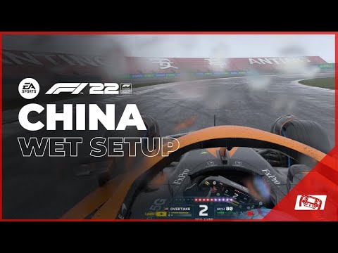 F1 22 China Wet Setup - Wet Weather Race Setup!