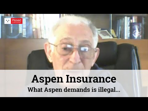 Aspen Insurance - Fraudulent activity of insurances destroys our Healthcare system