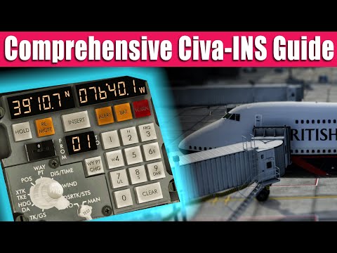 747-200 Civa INS Navigation Tutorial | Felis 742