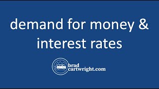 Demand for Money and Interest Rates  |  IB Macroeconomics