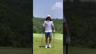 Russ playing golf ⛳