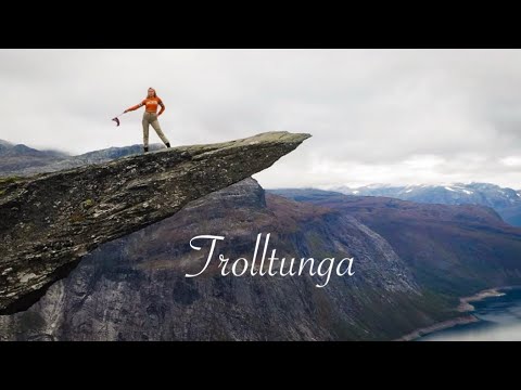 TROLLTUNGA - EPIC  VIEW #drone #norway #travel