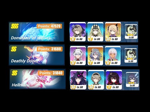 EX MA W14 - Andrius (47520) Doom (31680) Hellmaru (31840)