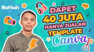Tidur Dapet Duit? Begini Cara Dapat Passive Income dari Template Canva