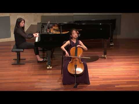SFCM precollege recital: Saint Saen cello concerto No 1, I (11yr)
