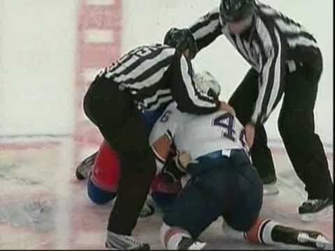 New York Rangers vs Edmonton Oilers Brawl [Full incident]