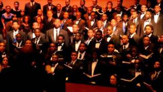 Mass Choir performs Negro National Anthem at DSU