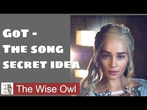 Game of Thrones theme: the rise and fall idea