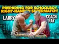 PREPARING FOR SCHOOLBOY RIGHT-HANDED SUPERMATCH
