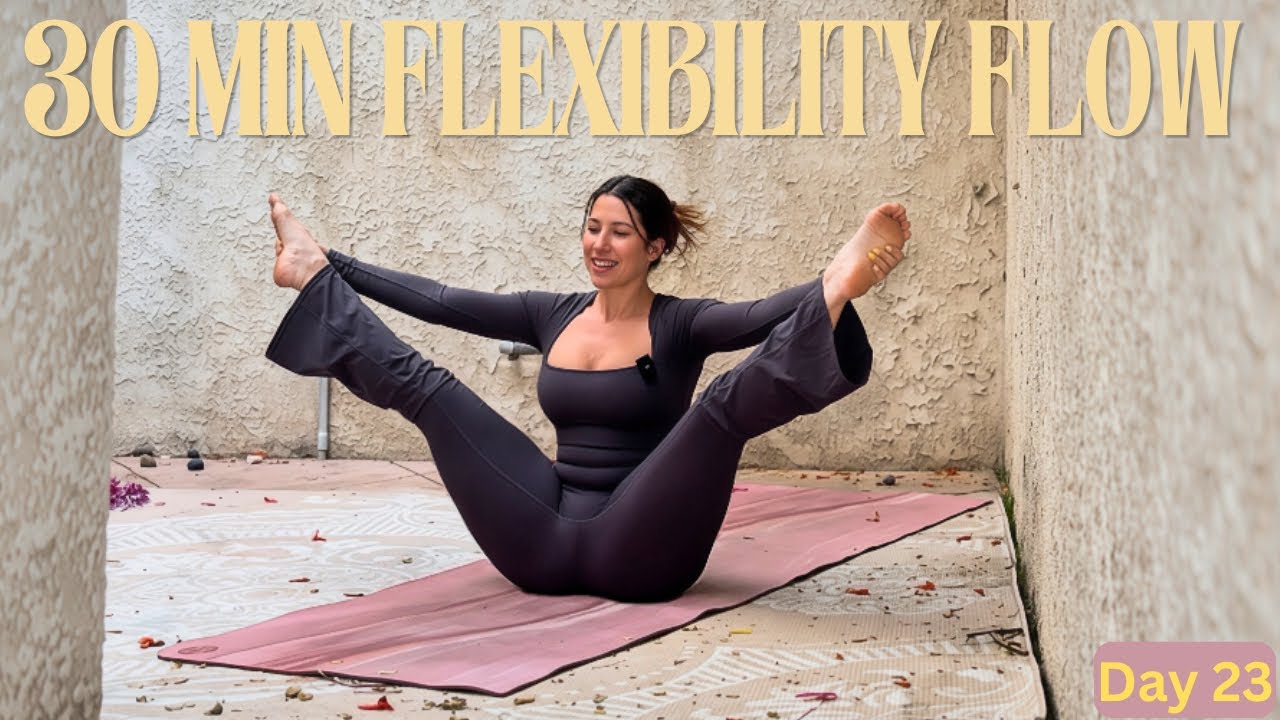 Yoga for Flexibility & Headstands | 30 Min Intermediate Vinyasa | Day 23