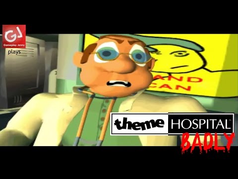 "IN FOR A SHOCK" - Let's Play Theme Hospital (Badly) #1: Toxicity