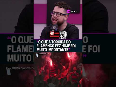 “O QUE A TORCIDA DO FLA FEZ HOJE…” OLHA O QUE O WALACE FALOU SOBRE A TORCIDA DO MENGÃO! #shorts