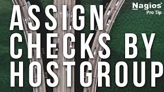 Master assigning service checks by hostgroup - Pro Tip