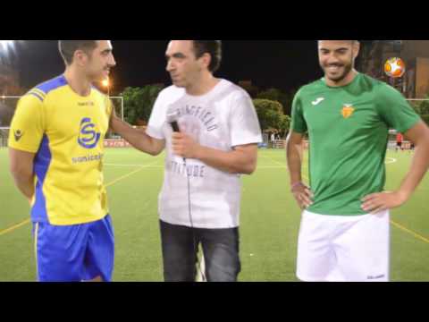 Futbol7Bravo. Fase Final. Semifinales. El Desmarque - Sonicolor. Entrevista Capitanes