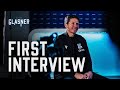 Oliver Glasner's first interview as Crystal Palace manager