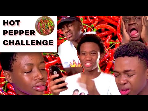 HOT PEPPER CHALLENGE (Everyone cried!) - First Video | TheBoyzRSA