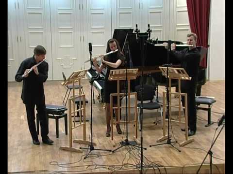 J.-P.Rameau Minuet (transcription I.Golubenko), P.Paubon Three small drums