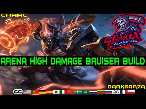 Smite Arena Chaac Bruiser High Damage & Defense Build | Newbie Friendly GOD