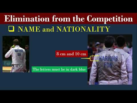 Elimination from the Competition | Fencing Sports | Master Fencing and Sha Elite Fencing  Clubs