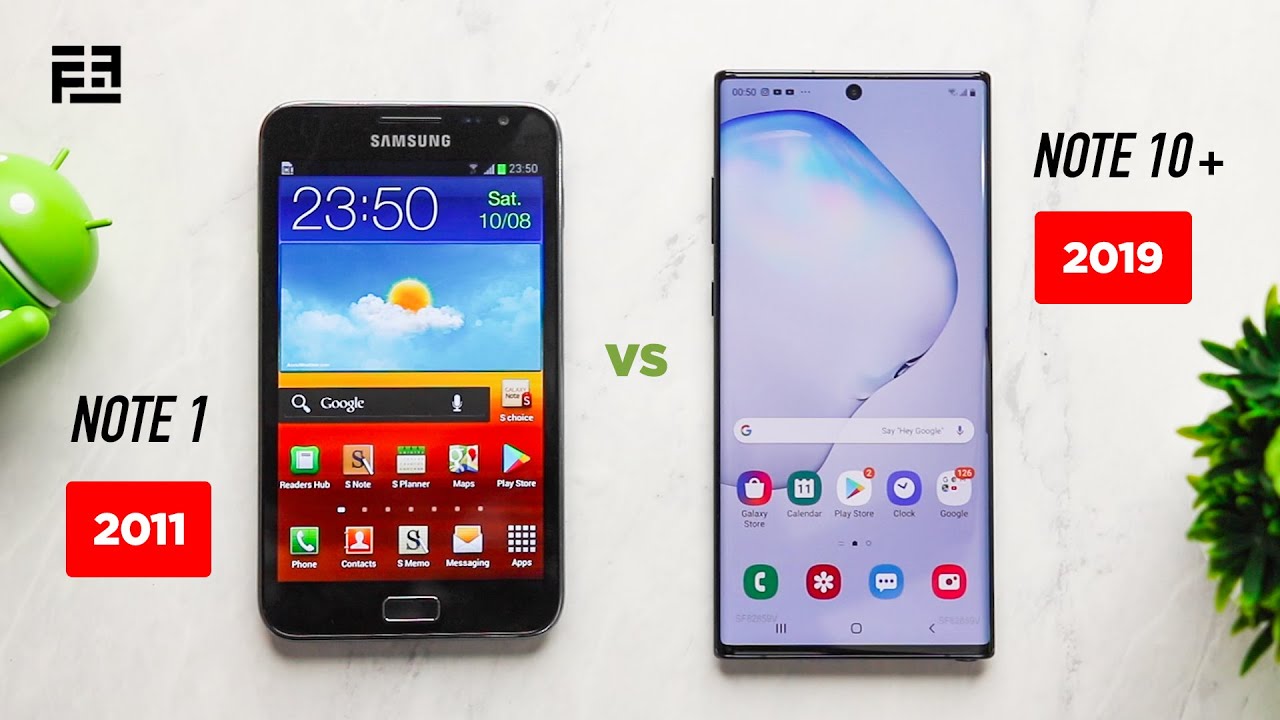 Samsung Galaxy Note 10 Plus vs Note 1: Then and Now, A Review!