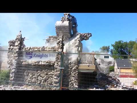 The Knights Inn Motel rent asunder p.1