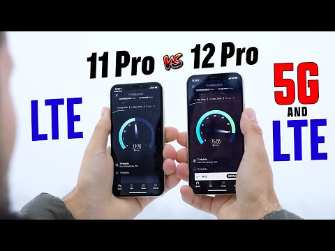 iPhone 12 5G/LTE vs 11 Pro LTE - Real World Comparison!