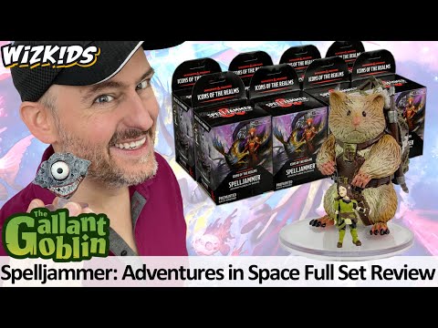 Spelljammer: Adventures in Space Full Set Review - WizKids D&D Icons of the Realms Prepainted Minis
