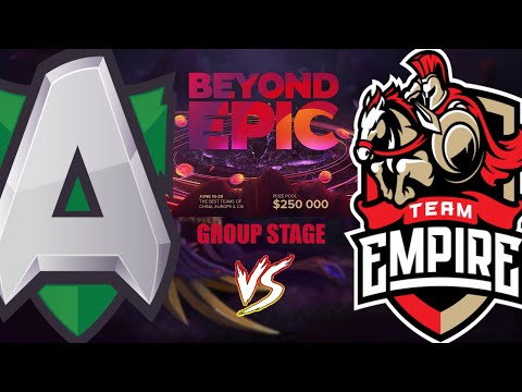 ALLIANCE vs TEAM EMPIRE | Group Stage | Game 1-2 Full Highlights | BEYOND EPIC: Europe/CIS 2020