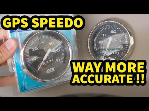 Boat GPS Speedometer Upgrade - Super Accurate Speed Reading - FINALLY!!!