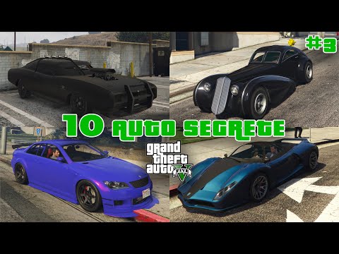 GTA 5 - 10 auto segrete! (Veicoli nascosti e rari) Parte 3