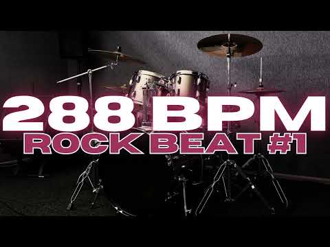 288 BPM - Rock Drum Beat - Loop 1
