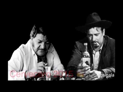 Jose Alfredo Jimenez y Pedro Infante En La Cantina
